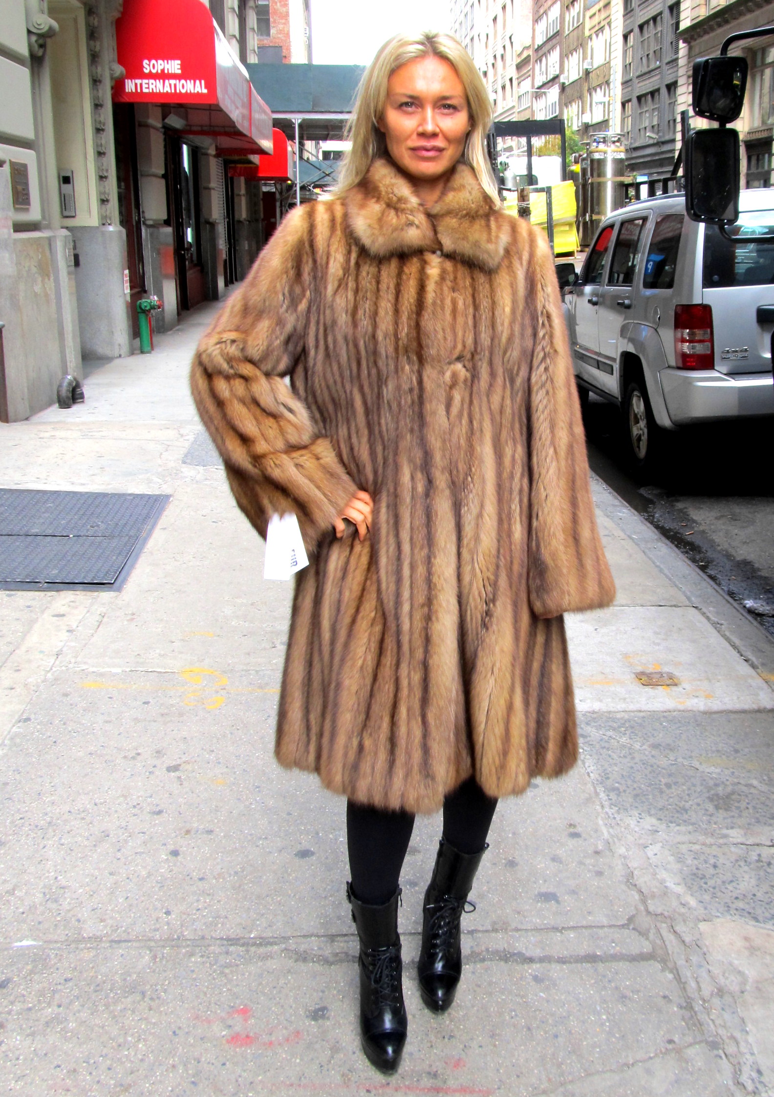 Just Reduced J Mendel Pre Owned Golden Russian Sable 7 8 Coat Size 8 10 Madison